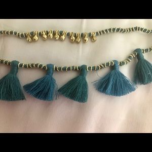 BLUMA PROJECT “Luna” Necklace in Teal